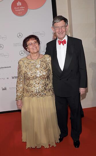 Heinz Riesenhuber (CDU) und seine Frau Beatrix