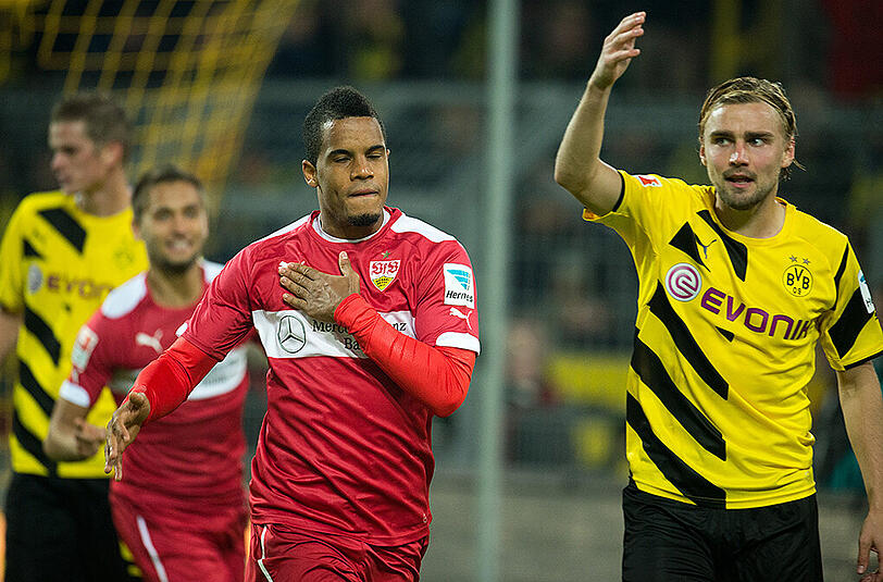 Dem VfB Stuttgart gelang mit dem 2:2 gegen Dortmund ein erster Achtungserfolg.