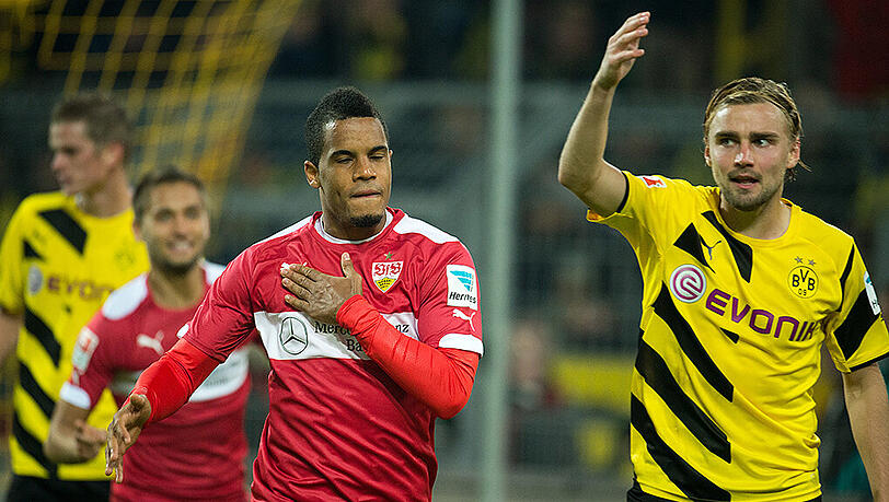 Dem VfB Stuttgart gelang mit dem 2:2 gegen Dortmund ein erster Achtungserfolg. Dem VfB Stuttgart gelang mit dem 2:2 gegen Dortmund ein erster Achtungserfolg.