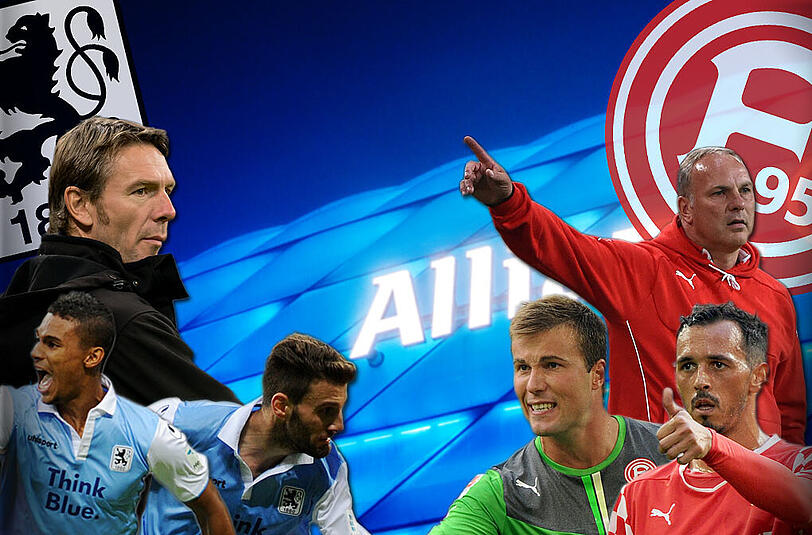 Der Liveticker zum Spiel TSV 1860 München gegen Fortuna Düsseldorf