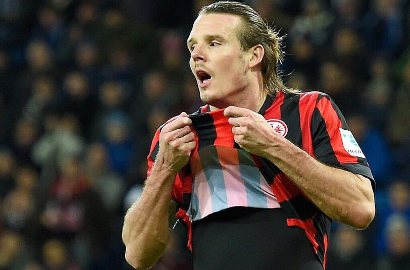 Er ist wieder zurück: Nach einer schweren Knieverletzung feierte Frankfurts Torjäger Alex Meier sein Comeback. (Archivbild)