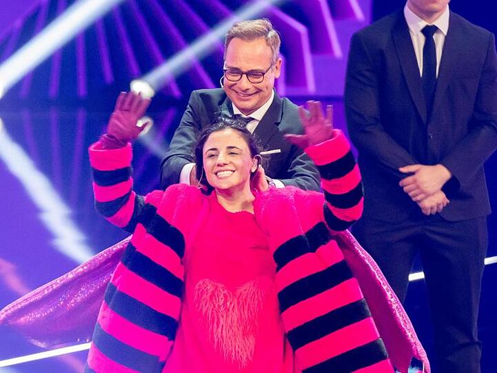 Susianna Kentikian hat als pinkes Monster nicht nur Moderator Matthias Opdenhövel verzaubert.