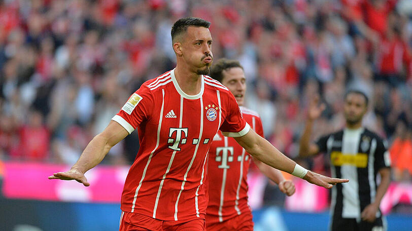 Sandro Wagner erzielte beim 5:1 gegen Borussia Mönchengladbach die ersten beiden Treffer für den FC Bayern.
