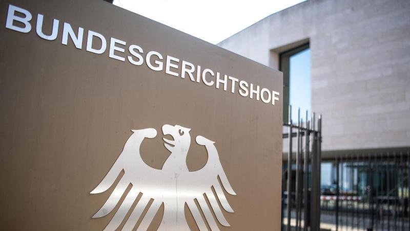 Ein Hinweisschild mit Bundesadler und dem Schriftzug "Bundesgerichtshof" am BGH. Foto: Fabian Sommer/Archivbild Ein Hinweisschild mit Bundesadler und dem Schriftzug "Bundesgerichtshof" am BGH. Foto: Fabian Sommer/Archivbild