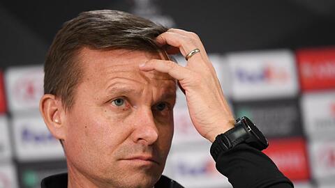 RB Salzburgs Trainer Jesse Marsch.