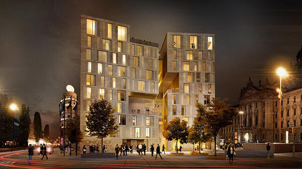 Der Wandlung vorerst letzter Teil: So soll der Neubau einmal aussehen.