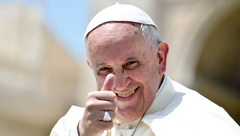Papst Franziskus I. bei der wöchentlichen Generalaudienz auf dem Petersplatz im Jahr 2014. Jetzt ist er im Alter von 88 Jahre gestorben.