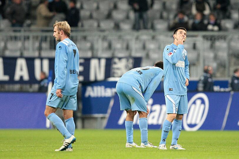 Nach dem 1:1 mussten die Löwen mal wieder eine Enttäuschung verarbeiten.