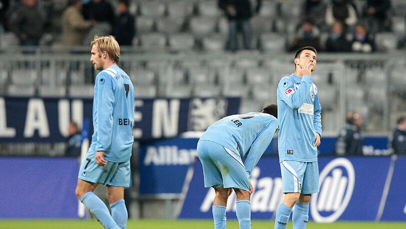 Nach dem 1:1 mussten die Löwen mal wieder eine Enttäuschung verarbeiten. Nach dem 1:1 mussten die Löwen mal wieder eine Enttäuschung verarbeiten.