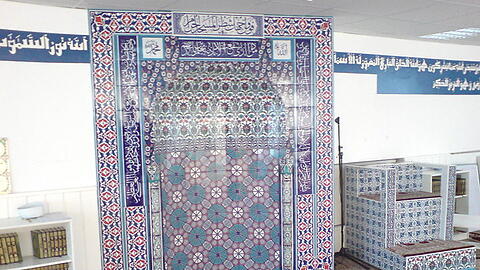 Das Zentrum der Exil-Afghanen in Bayern in der Neumarkter Straße: So sieht es im Inneren der Moschee aus.