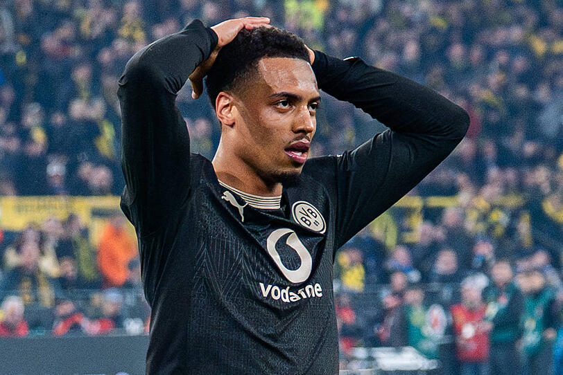 Knieverletzung: Dortmunds Felix Nmecha.