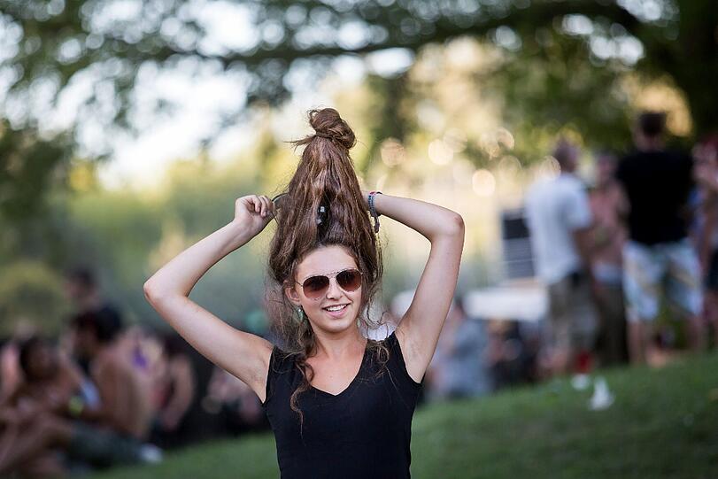 Neben dem Outfit ist beim Sziget auch der Style sehr wichtig...