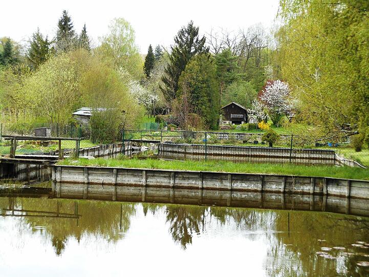35 dieser Gartenhäuschen sollen abgerissen werden.