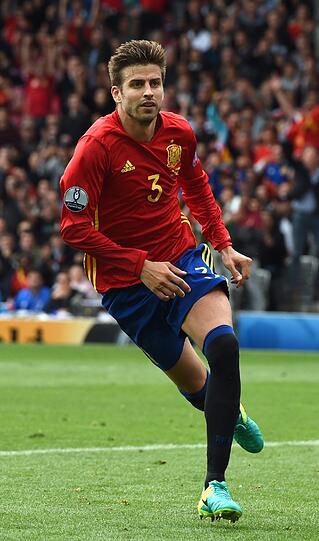 Shakiras spanischer Freund Gerard Piqué ist bei den deutschen Singles zwar extrem beliebt, doch gereicht hat es nur für den zweiten Platz.