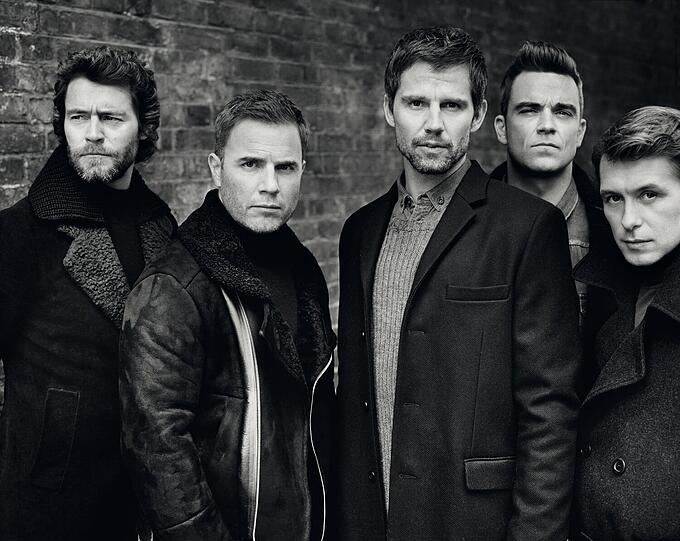 Zum allerletzten Mal? Ein Auftritt von Take That gemeinsam mit Robbie Williams.