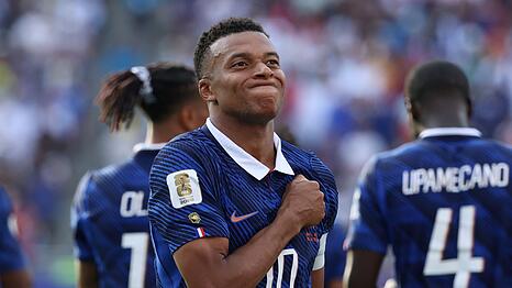 Hat in seiner Karriere nun schon 18 WM-Tore erzielt: Kylian Mbapp&eacute;.