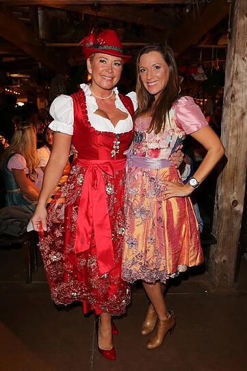 Claudia Effenberg und Simone Ballack