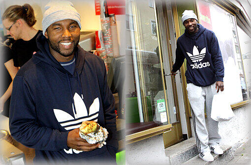 Hier isst Tyrese Rice am liebsten: Der Basketballer beim AZ-Termin im "Pure Burrito".