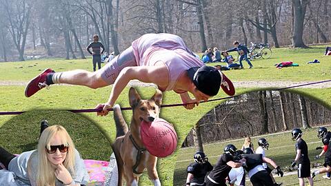 Sommer in der Stadt: München genießt das schöne Wetter am Wochenende. Sehen Sie hier die Frühlingsbilder!