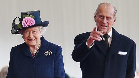 Queen Elisabeth II. und Prinz Philip, Duke of Edinburgh.