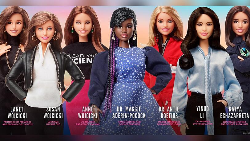 Barbie ehrt sieben Top-Karrierefrauen mit eigener Puppe