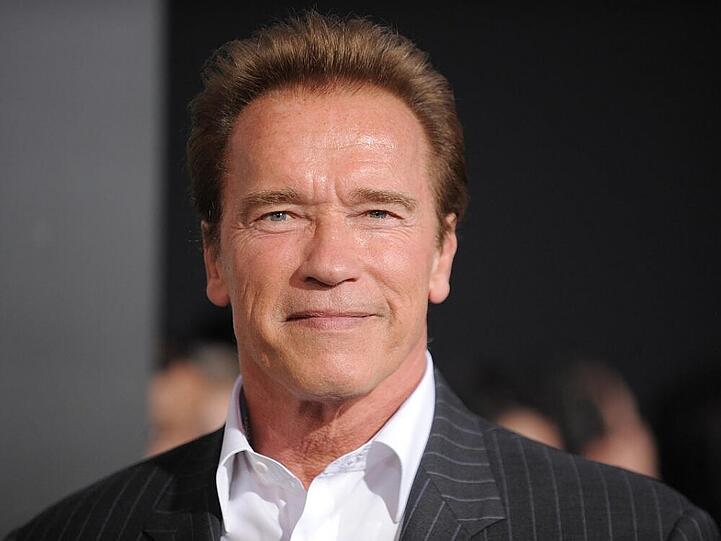 Arnold Schwarzenegger sagte die legendären Worte "I'll be back"