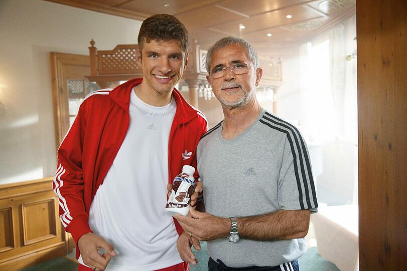 Namensvettern: Thomas und Gerd Müller.