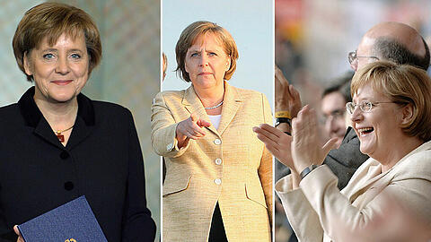 Angela Merkel: Bilder aus zehn Jahren Kanzlerschaft.
