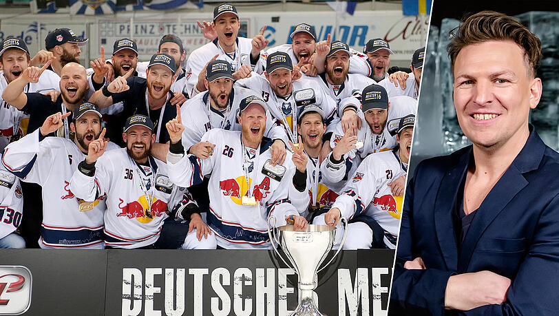 Höhepunkt der 20-jährigen Vereinsgeschichte des EHC München: Die Meisterschaft 2016.
