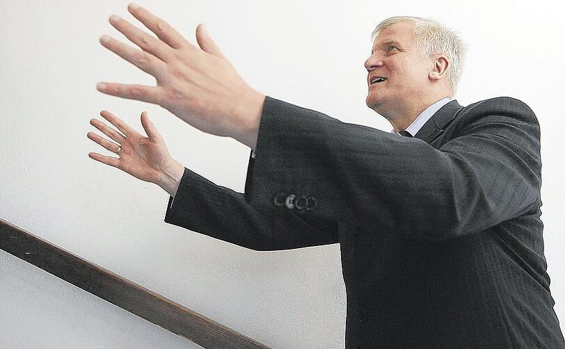 Sein Griff nach der Macht hatte endlich Erfolg: Horst Seehofer.Foto: ddp