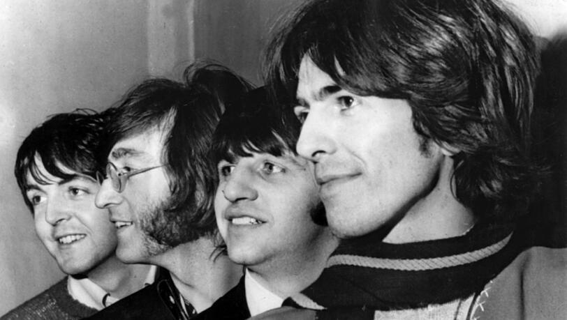 Paul McCartney (von links), John Lennon, Ringo Starr und George Harrison waren The Beatles