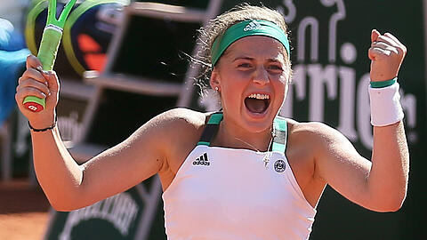 Jelena Ostapenko ist die jüngste Grand-Slam-Finalistin seit Caroline Wozniacki 2009.