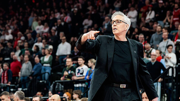 Hat in der Euroleague bisher Grund zum Applaus: FCBB-Coach Gordon Herbert