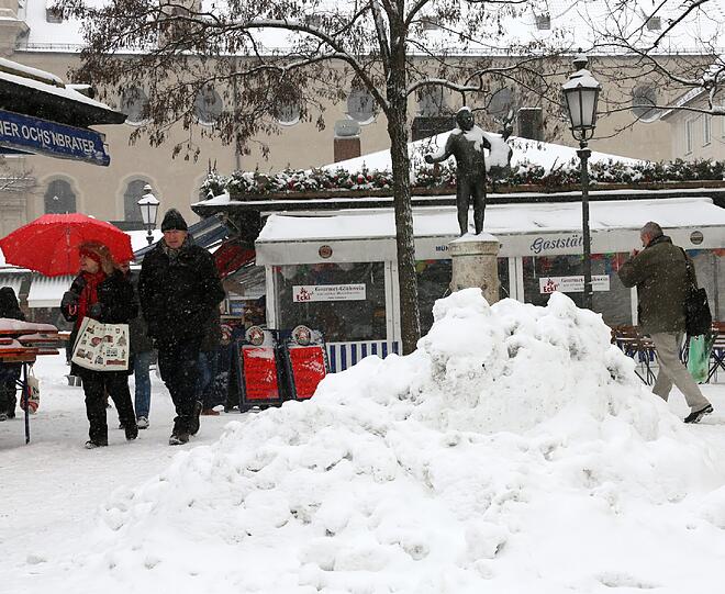 München in Winterhand - die Impressionen aus der Stadt