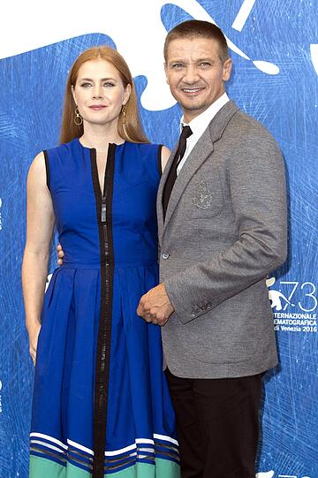 Jeremy Renner und Amy Adams bei der Premiere ihres gemeinsamen Films "Arrival".