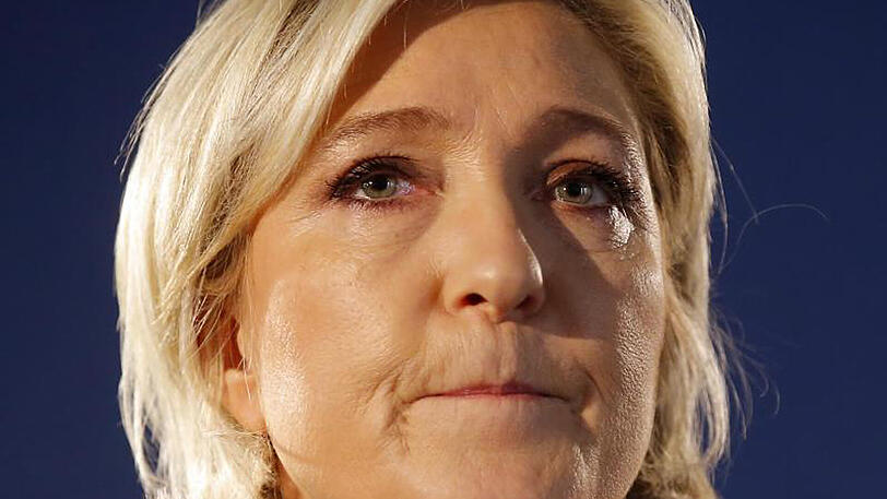 In der ersten Runde der Präsidentschaftswahl hatte Marine Le Pen den zweiten Platz erreicht.