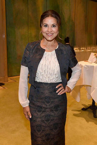 Karen Webb beim Premieren-Abend.