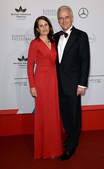 Bundesverkehrsminister Peter Ramsauer (CSU) und seine Frau Susanne