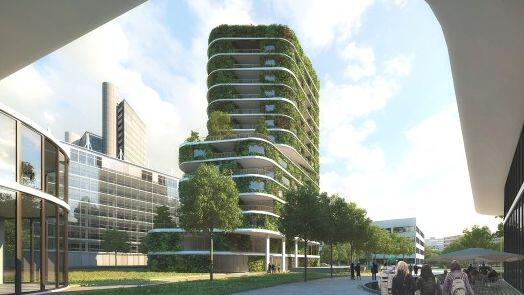 Geplanter Neubau in Bogenhausen.