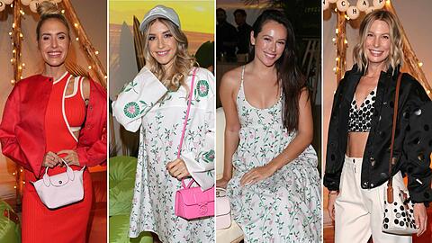 Auf der "Glamping Party" von Longchamp haben die Promis schon mal den Sommer eingeläutet.