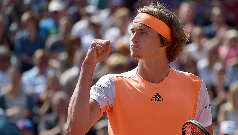 Siegerfaust: Am Sonntag geht's für Alexander Zverev im Finale gegen den Argentinier Guido Pella. Siegerfaust: Am Sonntag geht's für Alexander Zverev im Finale gegen den Argentinier Guido Pella.