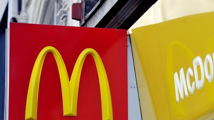 Eine McDonalds-Filiale in London.