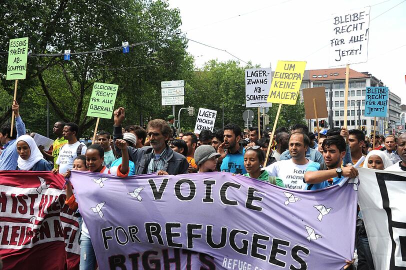 Die Bilder von der Demonstration
