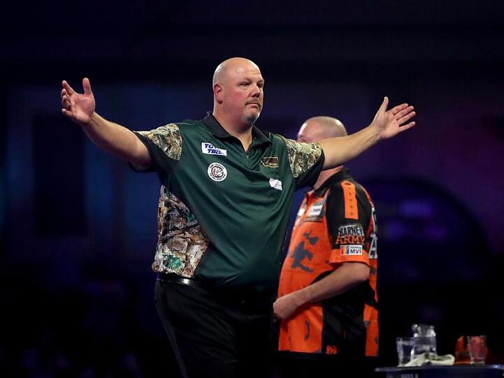 Bekommt es bei der Darts-WM erneut mit einem Niederländer zu tun: Darin Young.