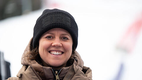 Bei den Olympischen Spielen als Expertin: Viktoria Rebensburg.