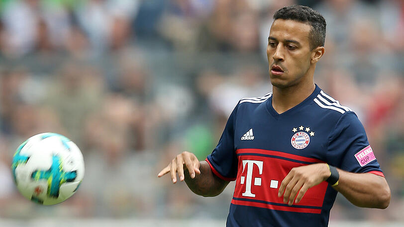 Thiago soll spätestens beim Audi Cup wieder fit sein.