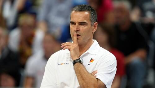 Hält große Stücke auf den Bamberger "Spätzünder" Tadda: Bundestrainer Dirk Bauermann.