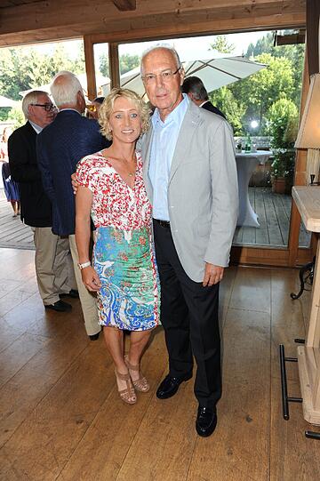 Heidi und Franz Beckenbauer.