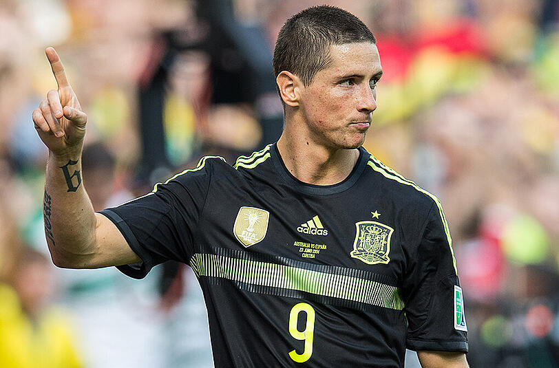 ...und Fernando Torres (Atltico Madrid), der die Iberer 2008 zum Titel geschossen und auch 2012 beim Final-Triumph über Italien getroffen hatte.