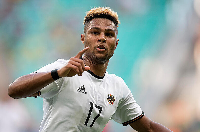 Bremen-Profi Serge Gnabry will mit der U21 auch das letzte Qualifikationsspiel zur EM gewinnen.